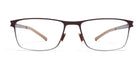Mykita® GARTH MYK GARTH Dark Brown 51 - Dark Brown Eyeglasses
