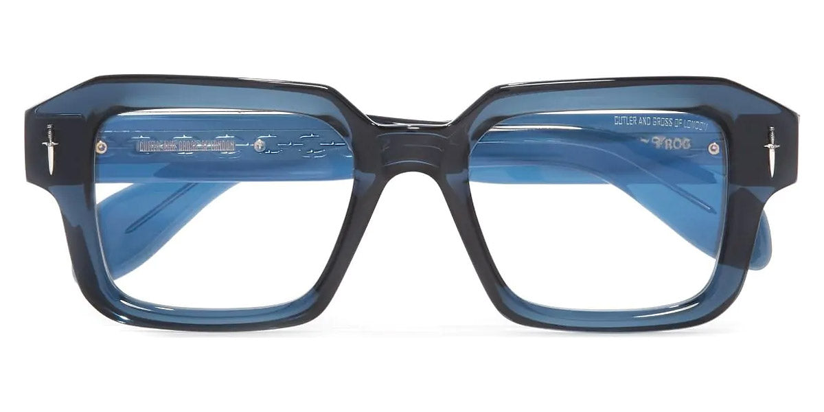 Cutler and Gross® GFOP00552 GFOP00552 DEEP BLUE 52 - Deep Blue Eyeglasses