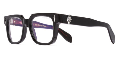 Cutler and Gross® GFOP00752 GFOP00752 BLACK 52 - Black Eyeglasses