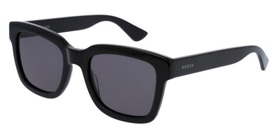 Gucci® GG0001SN GUC GG0001SN 001 52 - Black Sunglasses