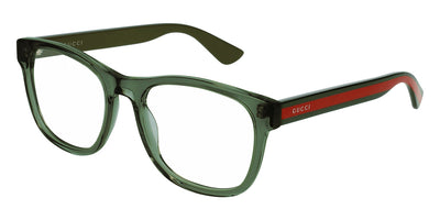 Gucci® GG0004ON GUC GG0004ON 011 53 - Green Eyeglasses