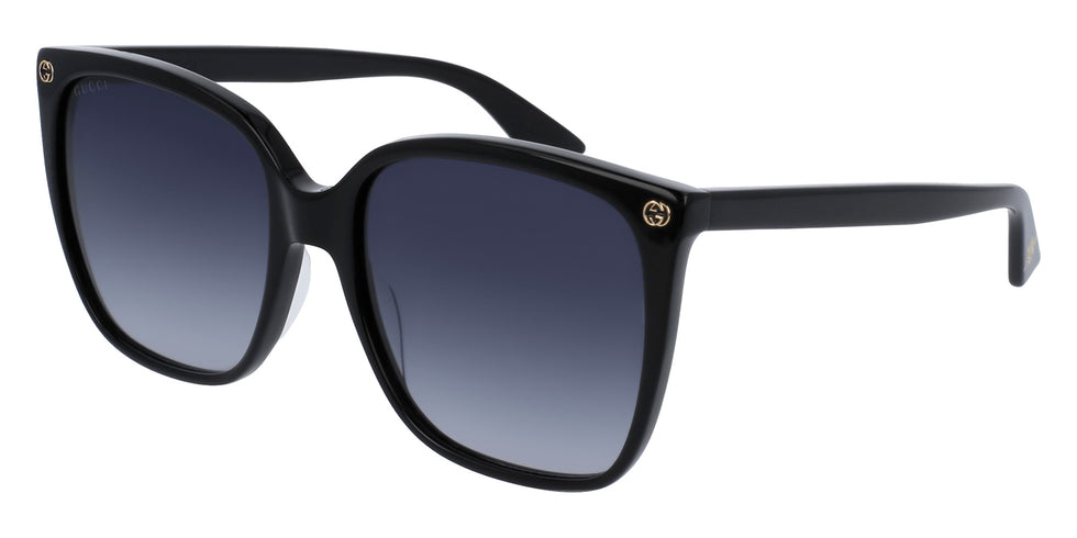 Gucci® GG0022S Sunglasses - Black / Grey