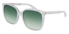 Gucci® GG0022S Sunglasses - White / Green