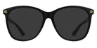 Gucci® GG0024S GUC GG0024S 001 58 - Black Sunglasses