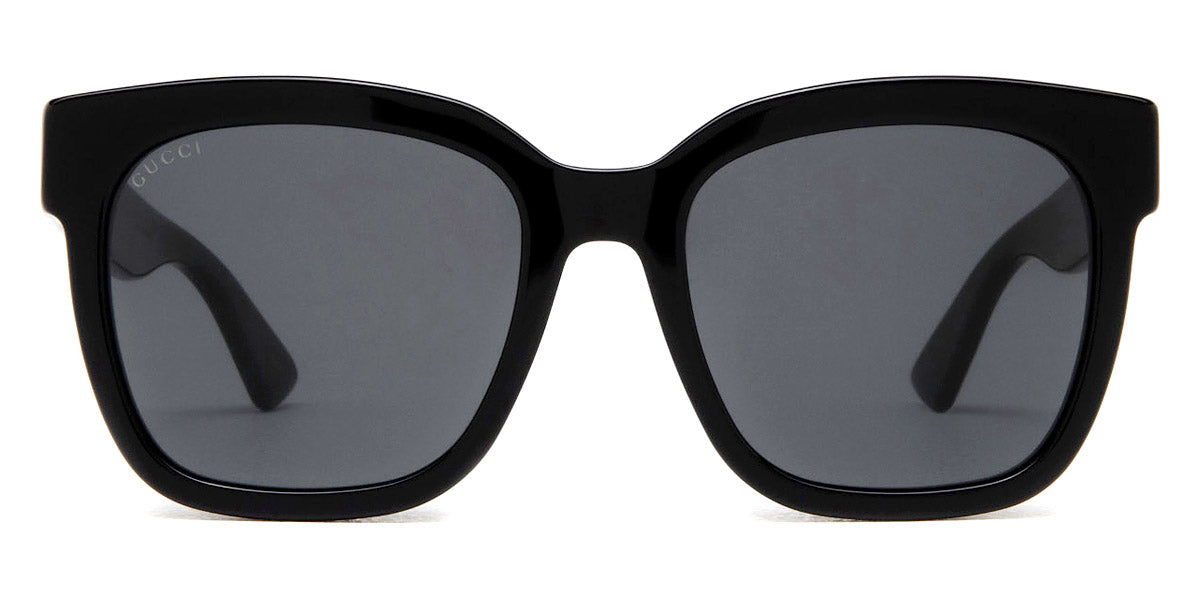 Gucci® GG0034SN GUC GG0034SN 001 54 - Black Sunglasses