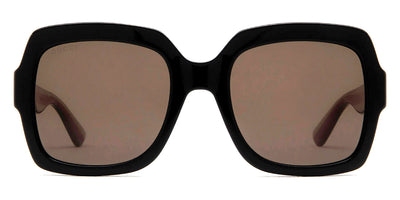 Gucci® GG0036SN GUC GG0036SN 002 54 - Black/Green Sunglasses
