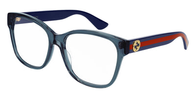 Gucci® GG0038ON GUC GG0038ON 012 54 - Blue Eyeglasses