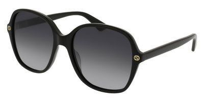 Gucci® GG0092S GUC GG0092S 001 55 - Black Sunglasses