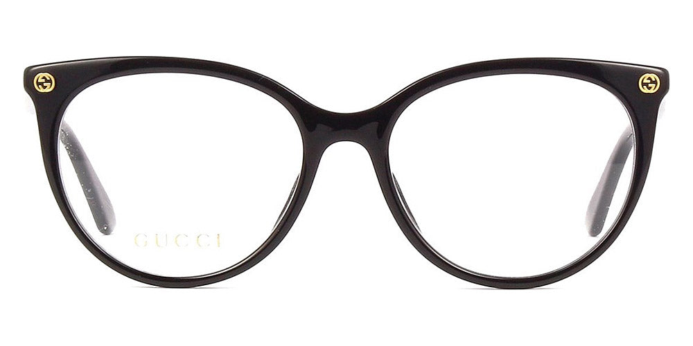 Gucci® GG0093O GUC GG0093O 001 53 - Black Eyeglasses