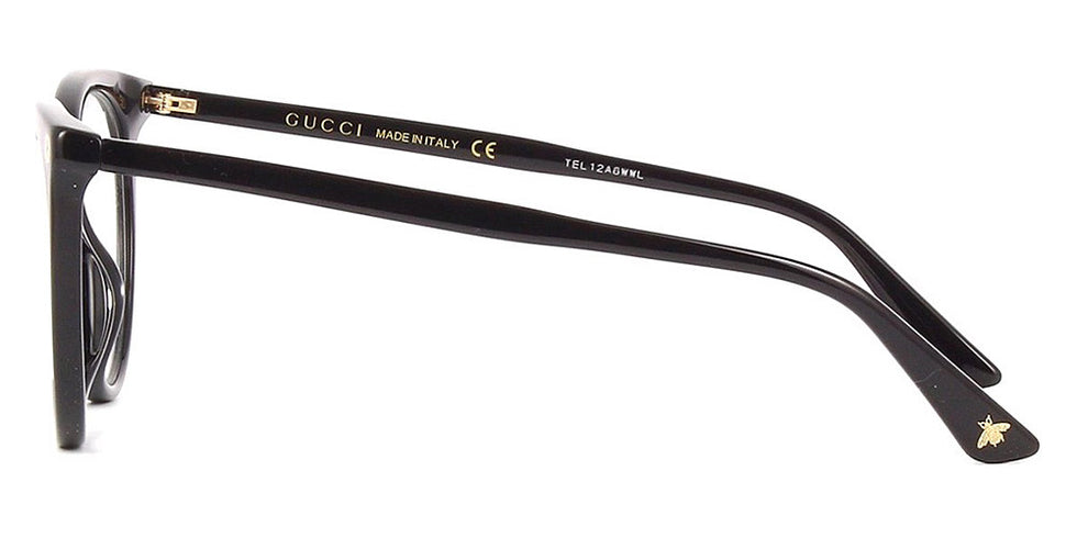 Gucci® GG0093O GUC GG0093O 001 53 - Black Eyeglasses