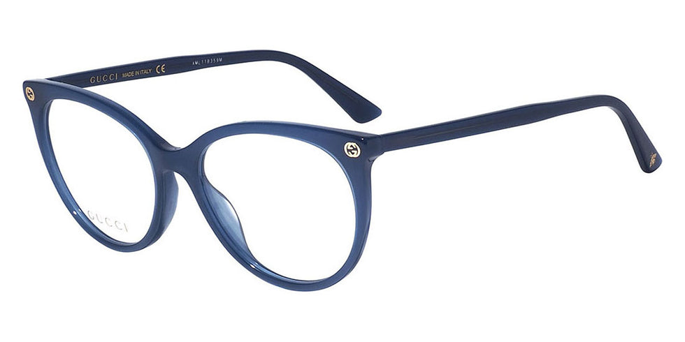 Gucci® GG0093O GUC GG0093O 006 53 - Blue Eyeglasses