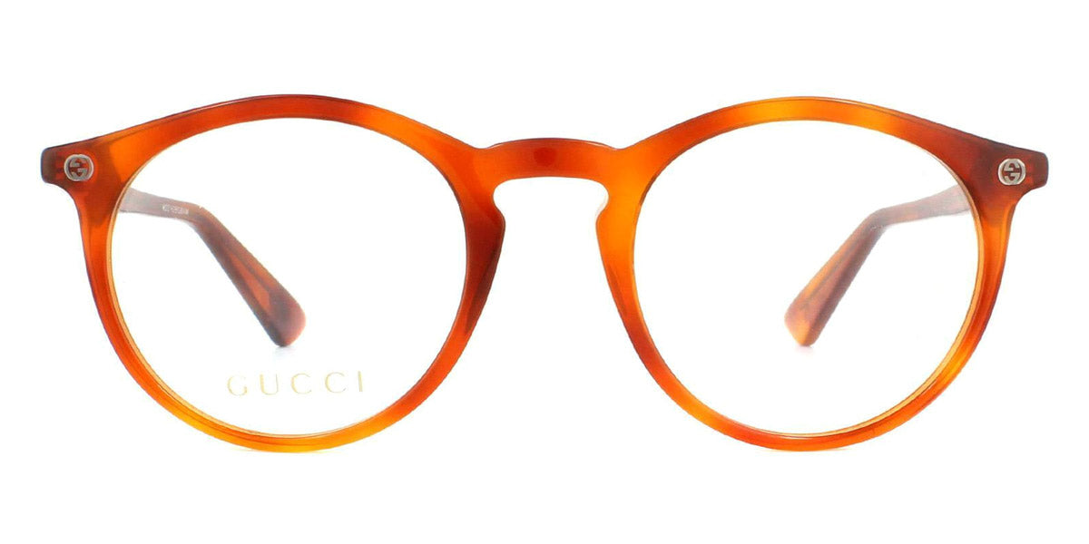 Gucci® GG0121O GUC GG0121O 003 49 - Havana Eyeglasses