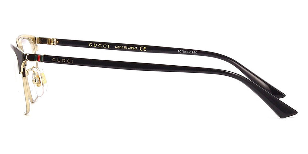 Gucci® GG0131O GUC GG0131O 001 53 - Black Eyeglasses