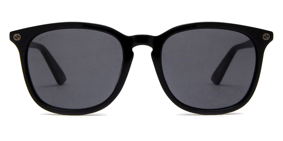 Gucci® GG0154SA GUC GG0154SA 001 53 - Black Sunglasses