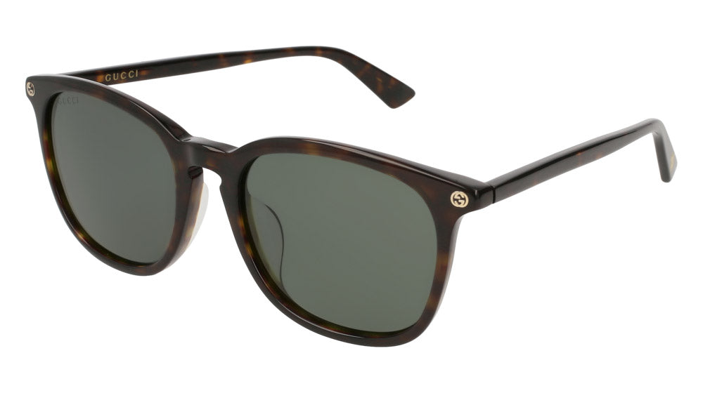 Gucci® GG0154SA GUC GG0154SA 002 53 - Havana Sunglasses