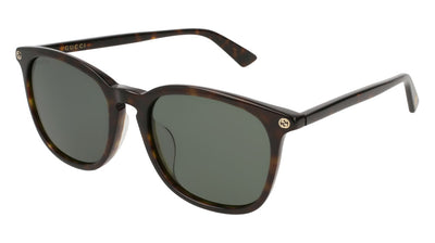Gucci® GG0154SA GUC GG0154SA 002 53 - Havana Sunglasses