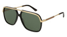 Gucci® GG0200S GUC GG0200S 001 57 - Black/Gold Sunglasses