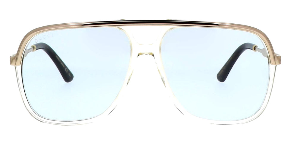Gucci® GG0200S GUC GG0200S 005 57 - Yellow/Gold Sunglasses