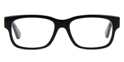Gucci® GG0343O GUC GG0343O 007 57 - Black/Multicolor Eyeglasses