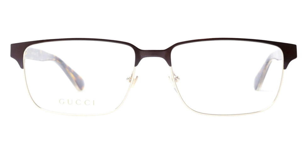 Gucci® GG0383O GUC GG0383O 005 58 - Brown/Havana Eyeglasses