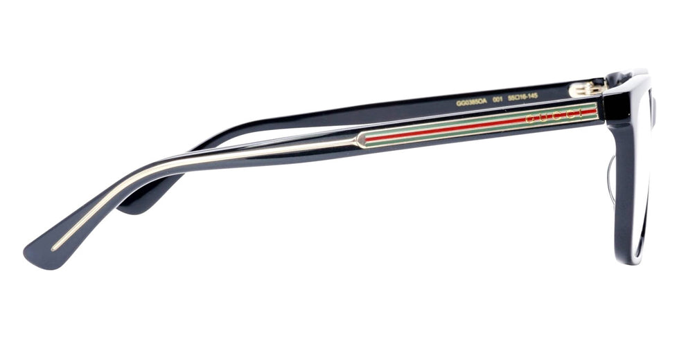 Gucci® GG0385OA GUC GG0385OA 001 55 - Black Eyeglasses