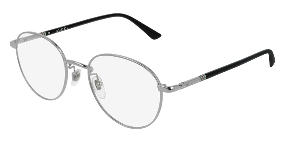 Gucci® GG0392O GUC GG0392O 001 51 - Gunmetal/Black Eyeglasses