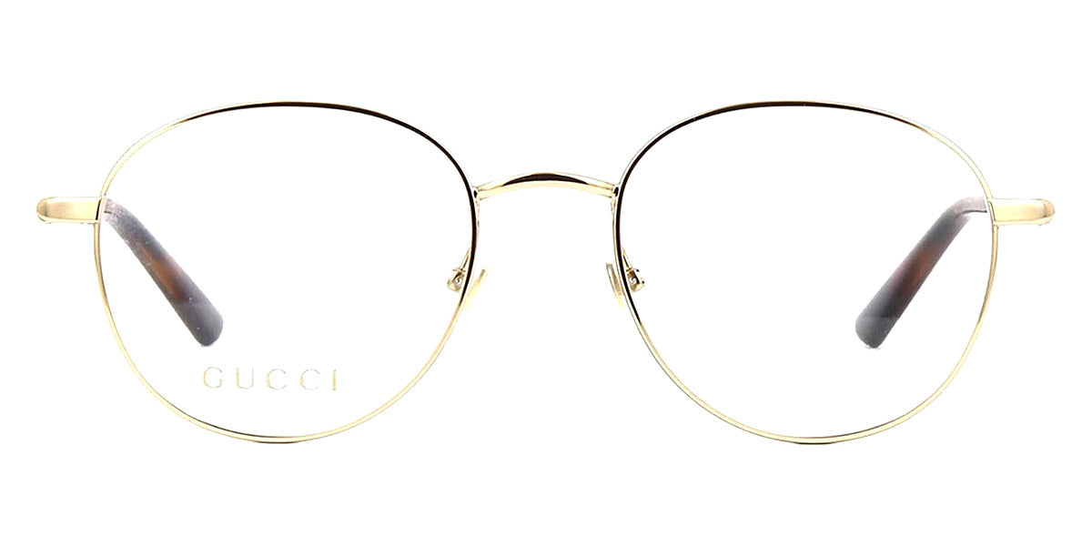 Gucci® GG0392O GUC GG0392O 003 51 - Gold/Havana Eyeglasses