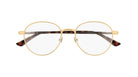 Gucci® GG0392O GUC GG0392O 003 51 - Gold/Havana Eyeglasses
