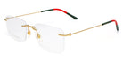 Gucci® GG0399O GUC GG0399O 002 56 - Gold Eyeglasses