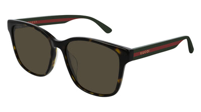 Gucci® GG0417SK GUC GG0417SK 003 56 - Multicolor/Havana Sunglasses