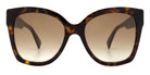 Gucci® GG0459S GUC GG0459S 002 54 - Havana/Gold Sunglasses