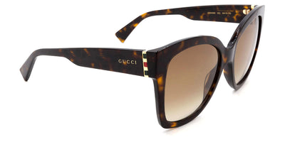 Gucci® GG0459S GUC GG0459S 002 54 - Havana/Gold Sunglasses