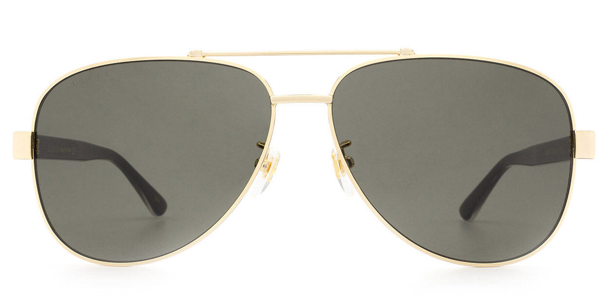 Gucci® GG0528S GUC GG0528S 006 63 - Gold/Crystal Sunglasses