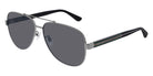Gucci® GG0528S GUC GG0528S 007 63 - Gunmetal/Crystal Sunglasses