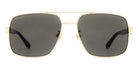 Gucci® GG0529S GUC GG0529S 001 60 - Gold/Crystal Sunglasses