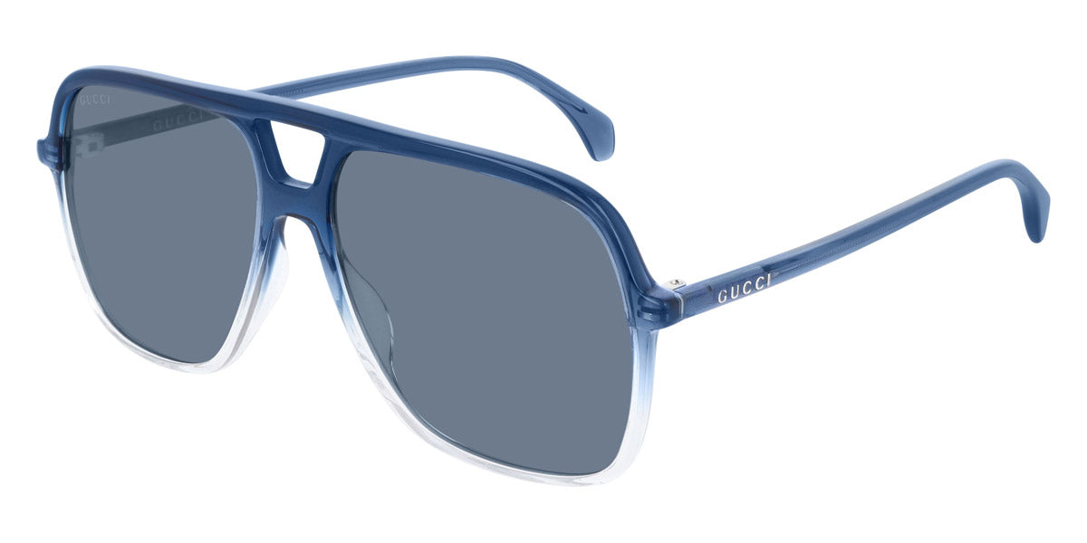 Gucci® GG0545S GUC GG0545S 004 58 - Blue Sunglasses