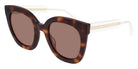 Gucci® GG0564SN GUC GG0564SN 002 51 - Havana/Crystal Sunglasses