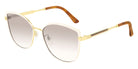 Gucci® GG0589SK GUC GG0589SK 003 57 - Gold/Ivory Sunglasses