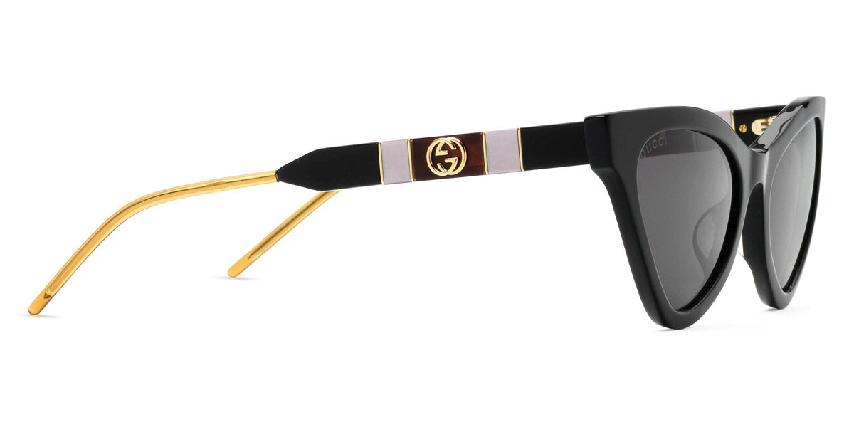 Gucci® GG0597S GUC GG0597S 001 55 - Black Sunglasses