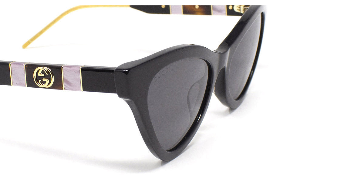 Gucci® GG0597S GUC GG0597S 001 55 - Black Sunglasses