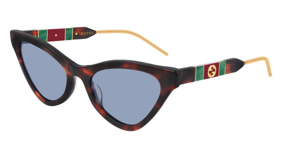 Gucci® GG0597S GUC GG0597S 002 55 - Havana Sunglasses