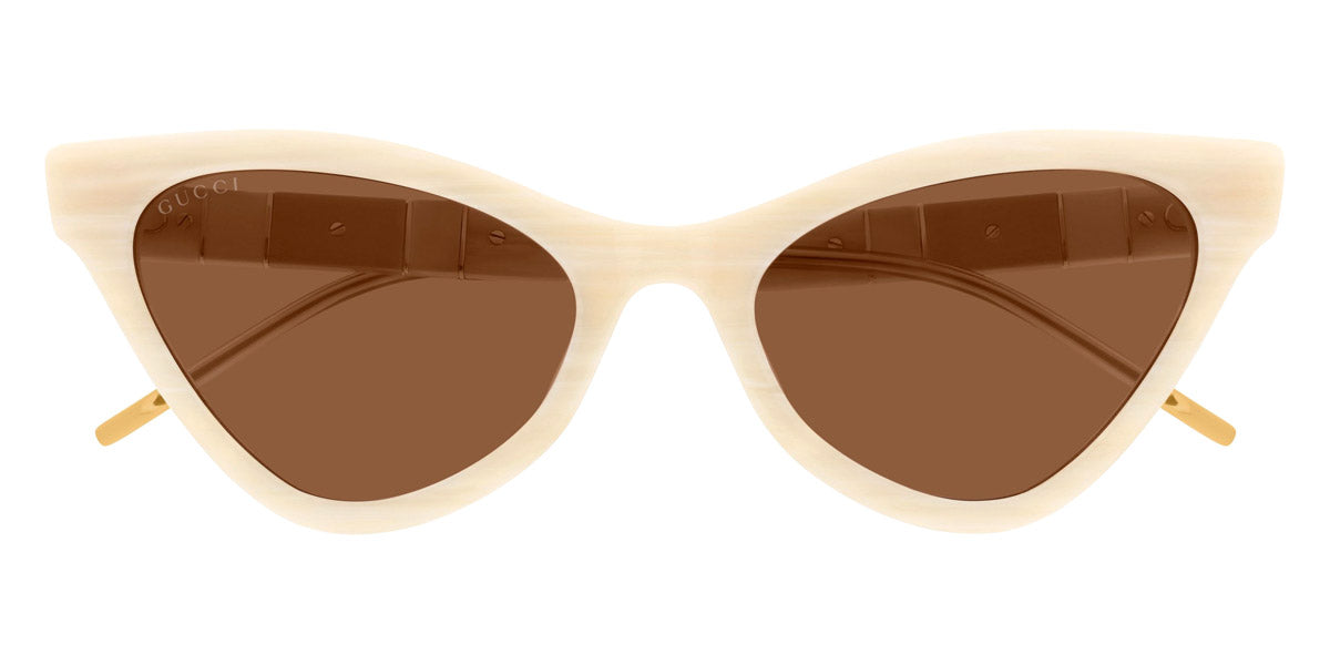 Gucci® GG0597S GUC GG0597S 005 55 - Beige Sunglasses
