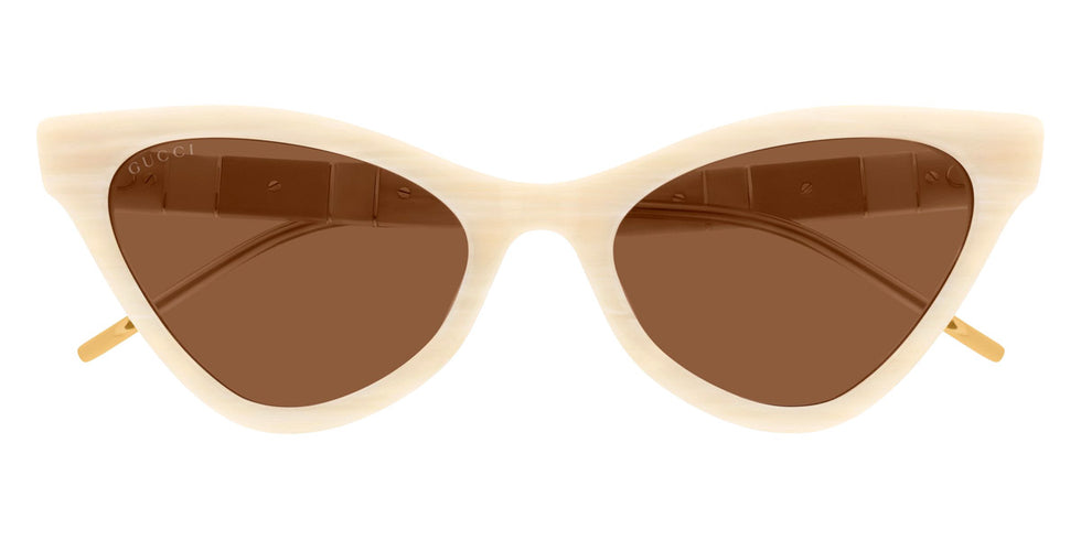 Gucci® GG0597S GUC GG0597S 005 55 - Beige Sunglasses