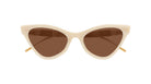 Gucci® GG0597S GUC GG0597S 005 55 - Beige Sunglasses