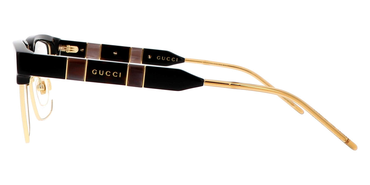 Gucci® GG0605O GUC GG0605O 001 52 - Black Eyeglasses