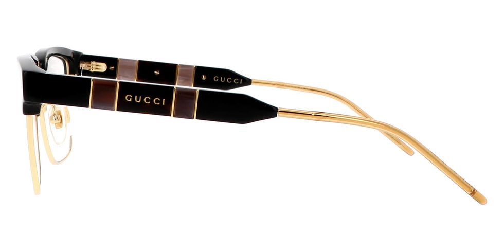 Gucci® GG0605O GUC GG0605O 001 52 - Black Eyeglasses