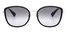 Gucci® GG0606SK GUC GG0606SK 002 56 - Black/Silver Sunglasses