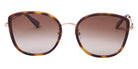 Gucci® GG0606SK GUC GG0606SK 003 56 - Havana/Gold Sunglasses