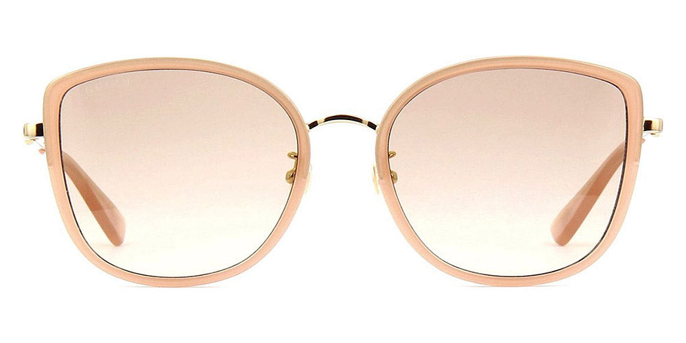 Gucci® GG0606SK GUC GG0606SK 004 56 - Nude/Gold Sunglasses