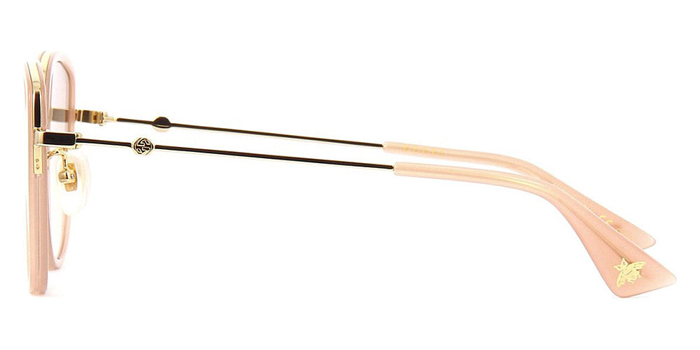 Gucci® GG0606SK GUC GG0606SK 004 56 - Nude/Gold Sunglasses